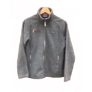 Patagonia Synchilla Jacket Women’s Size S Small Grey Full Zip Logo